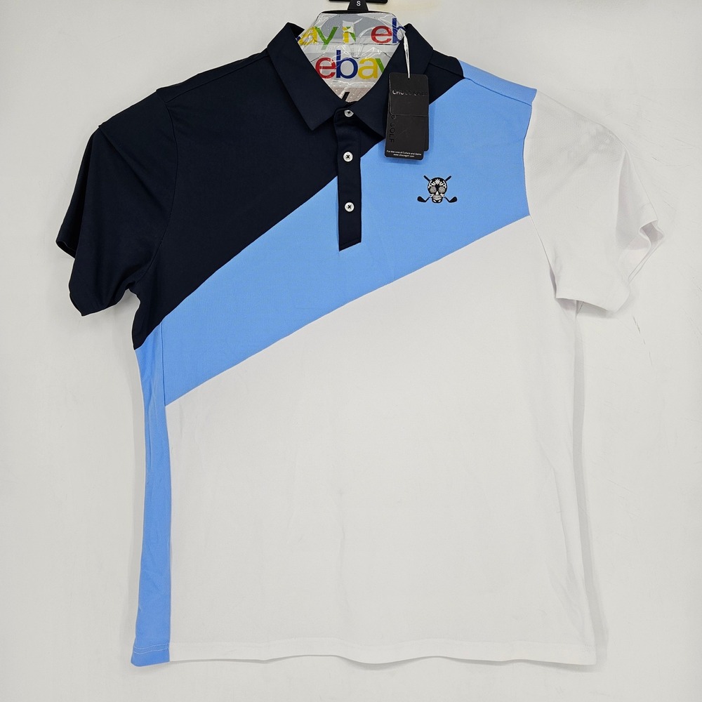 Chuco Golf Polo Shirt Mens 2XL Color Block Performance‎ Golf Short Sleeve